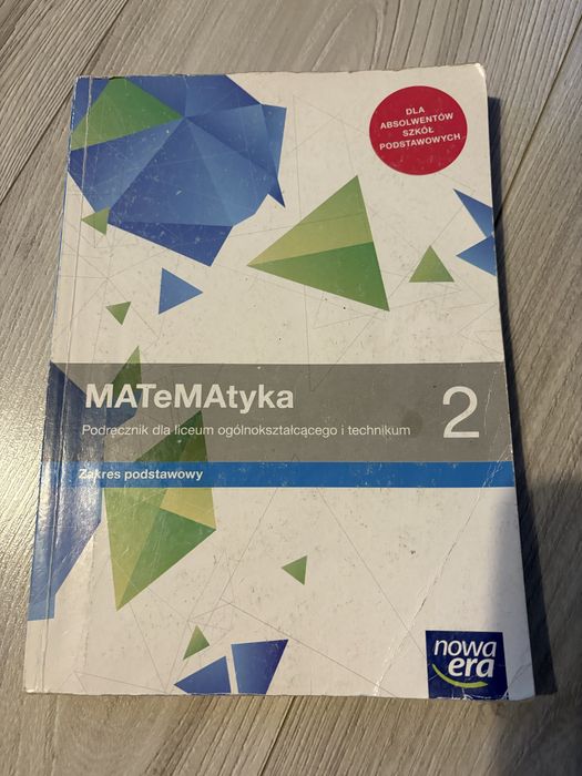 Matematyka 2 zakres podsawowy nowa era