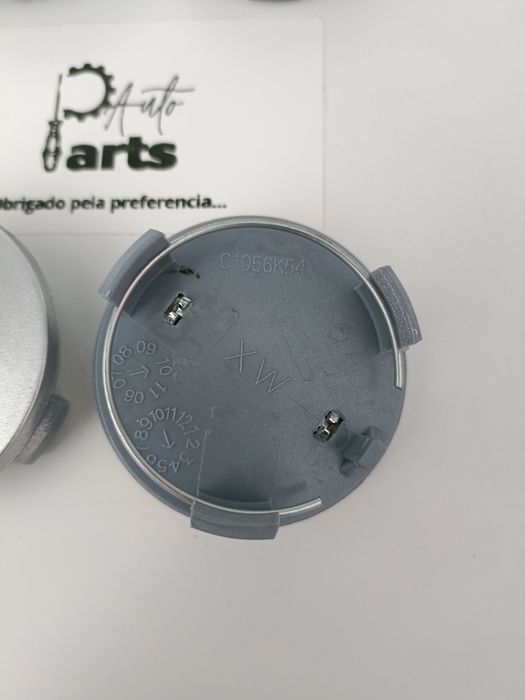Conjunto 4 Centros de jante Renault 54mm