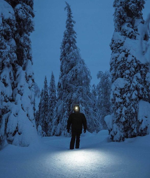 Latarka czołowa mocna COB LED czołówka 4w1 na USB uniwersalna SOLIDNA