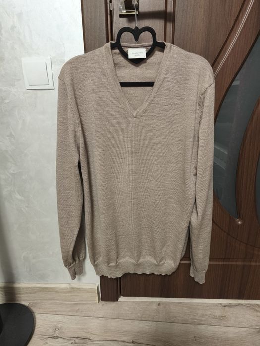 Джемпер вовна мериноса пуловер Profuomo кофта свитер