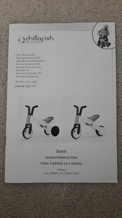 Triciclo a bicicleta - Chillafish Bunzi