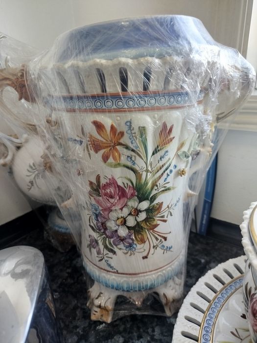 Peças em porcelana Italiana