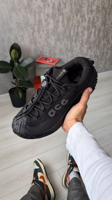 Кросівки осінні Nike ACG Mountain Fly 2 Low Black premium | Кроссовки Найк чоловічі