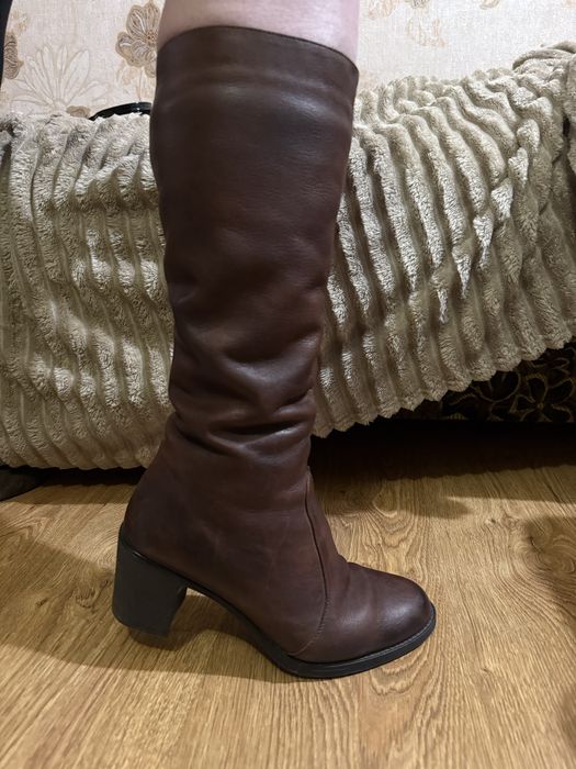 Шкіряні сапожки хорошої якості