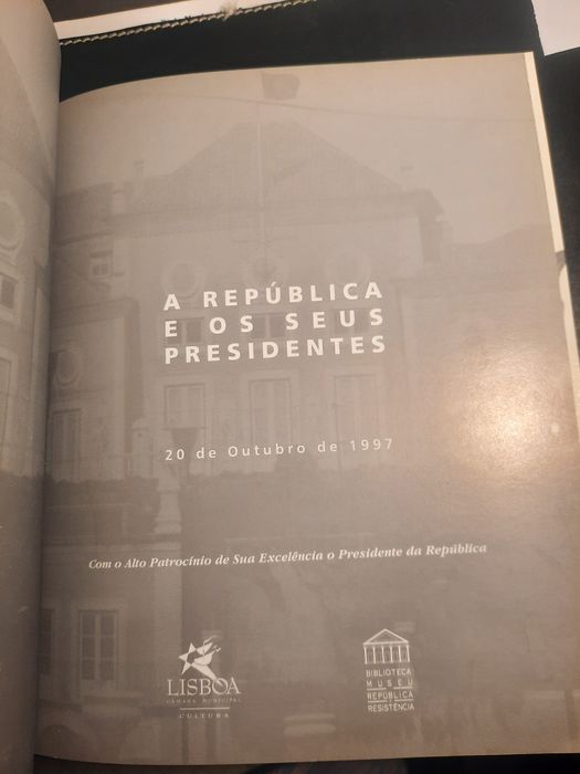 livro a República e os seus presidentes