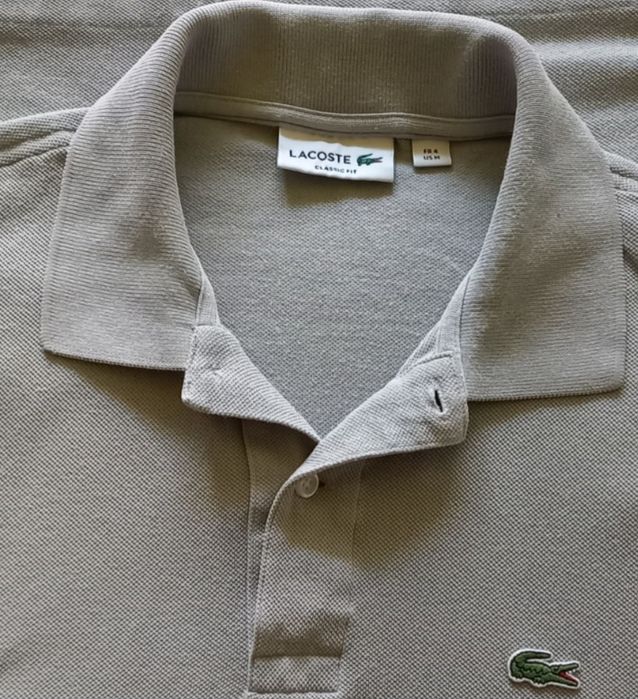Футболка lacoste classic fit