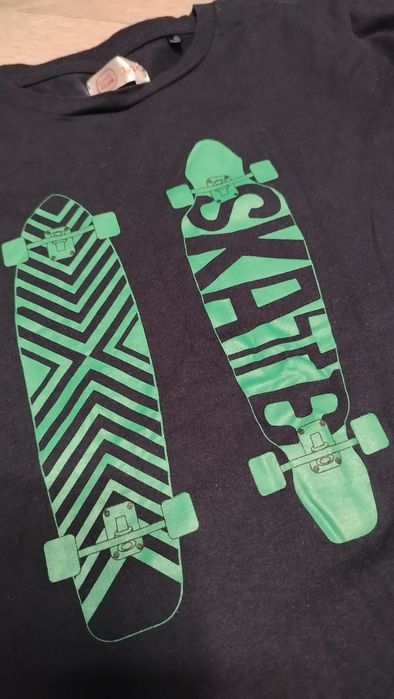 Bluzka koszulka z długim rekawem 140 jak nowa cool club