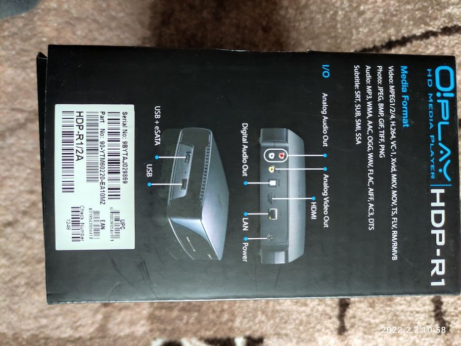 Продам медиаплеер O'play ASUS HDR-R1