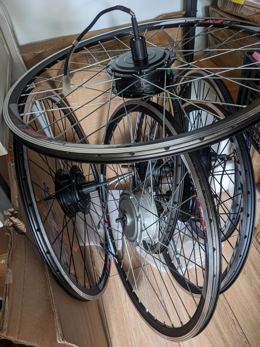 Набор Мотор колесо Bafang 36/48v 500W Контролер + Дисплей з ручкою