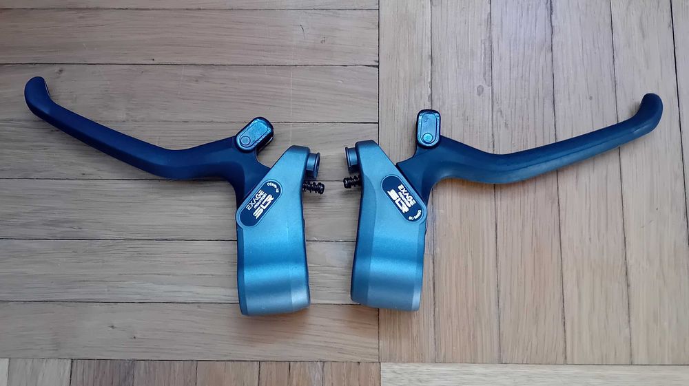 Retro klamki hamulca Shimano Exage mountain SLR , BL-M450 / NOWE /