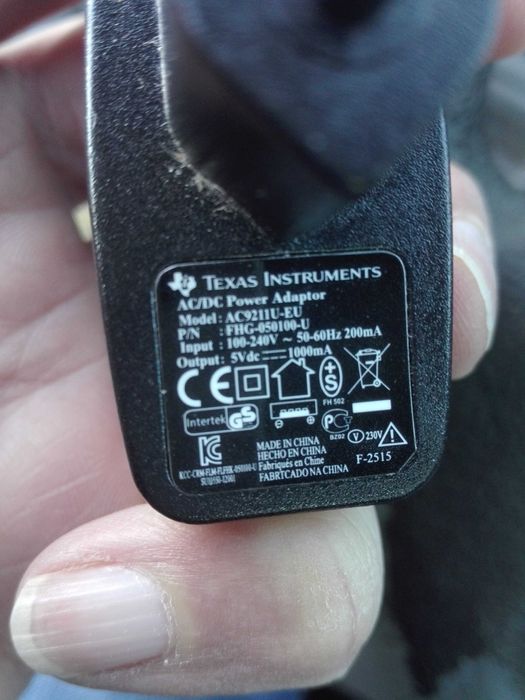 Carregador Texas Instruments  AC9211U-EU