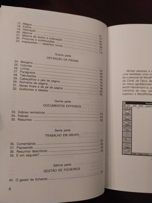 Wordperfect para Windows, de Arthur Tennick, colecção sistemas 62