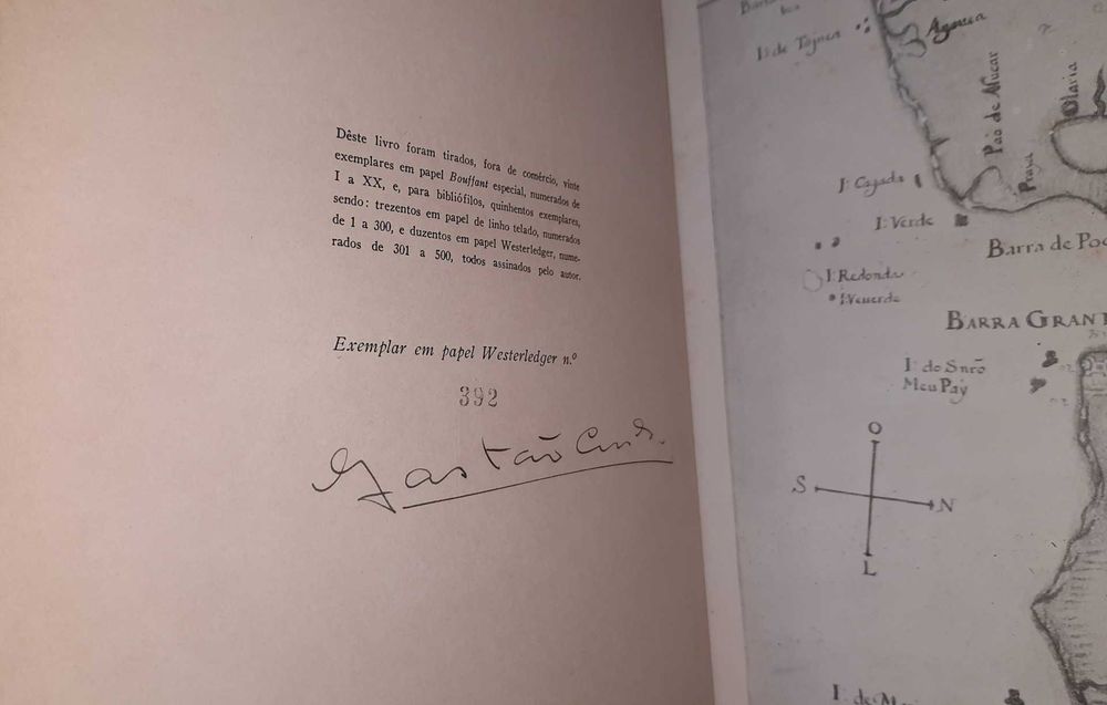 BRASIL - APARÊNCIA DO RIO DE JANEIRO – Numerado e Assinado – 1.ª Edição 1949 – Gastão Cruls – 2 Volumes