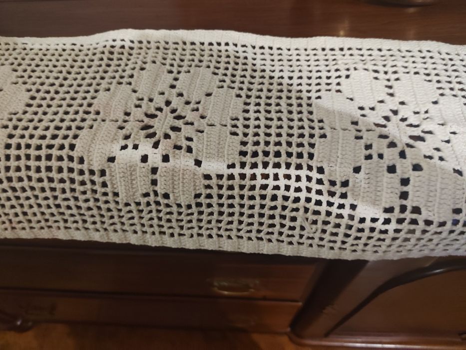 Renda antiga feita não em algodão