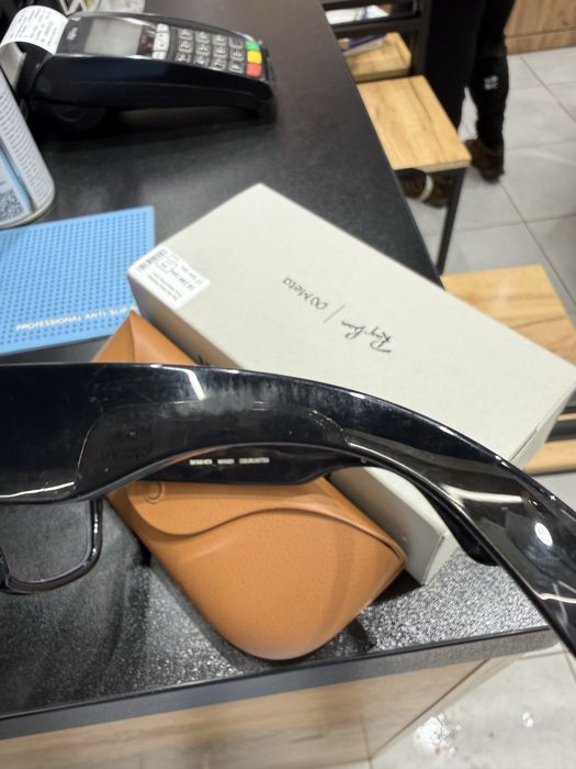 Смарт-очки Ray-Ban Meta Wayfarer Shiny Black/Clear size L