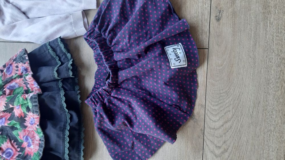 Paka zestaw ubrań dziewczynka 92 sweterki sukienki spódniczki spodnie