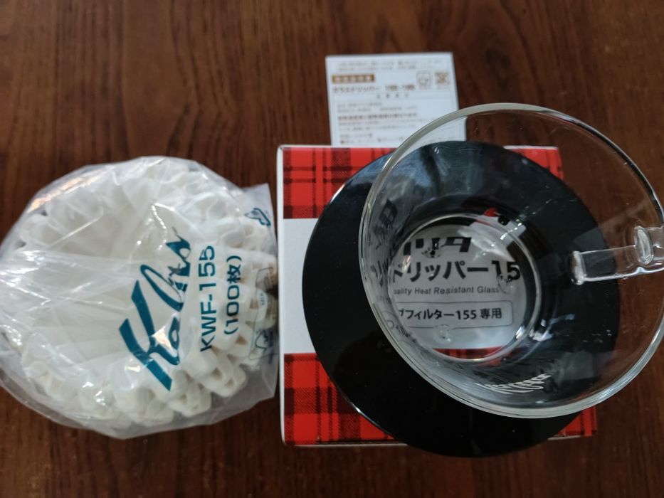 Dripper do kawy Kalita Wave 155 szklana