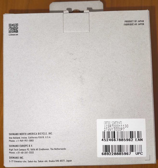 Cassete SHIMANO 105 CS-R7000 11S 11-30T