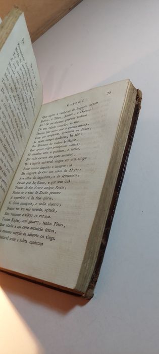 A Meditação, Poema Filosofico em Quatro Cantos - José Agostinho de Macedo (1813)