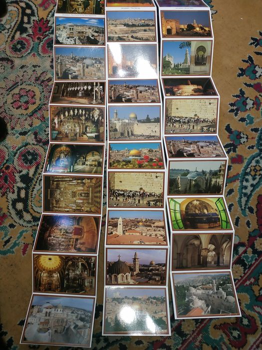 Открытки почтовые из Израиля . 3 нобора qassem company