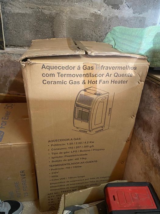 Vendo aquecedor a gás