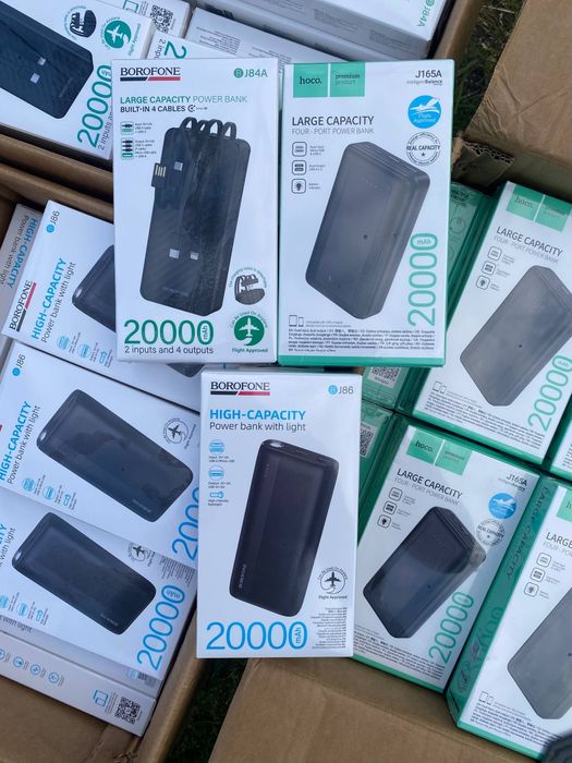 Є ОПТ.Повербанк(power bank) BOROFONE BJ84A 20000мАг для ЗСУ/при відключеннях світла