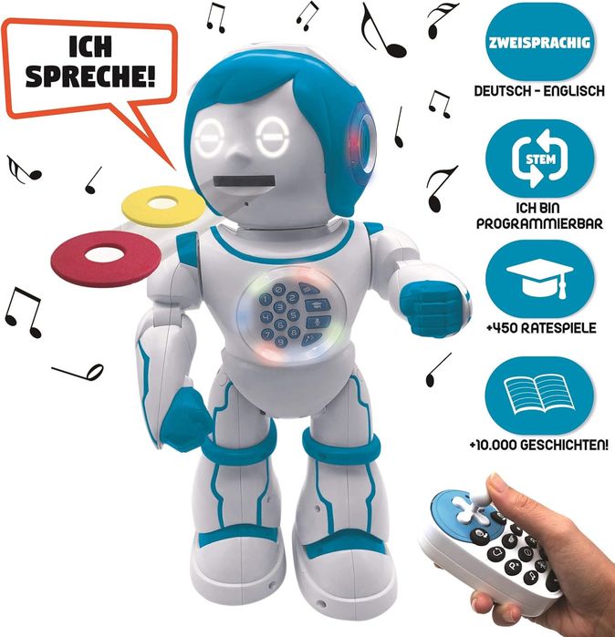 Lexibook Powerman Kid - Dwujęzyczny Robot  (DE-EN) powystawowy