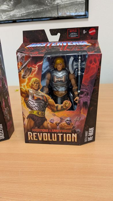 Pack de Figuras He-Man Masterverse Novas e Seladas