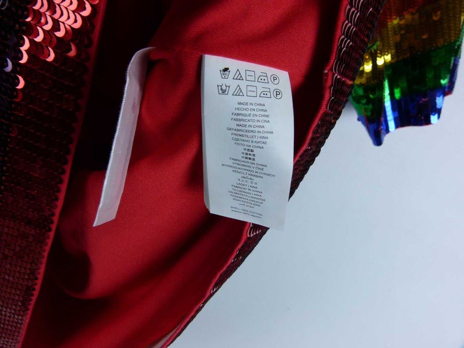 Michael Kors cekinowa bluzka tęczowa / M z metką