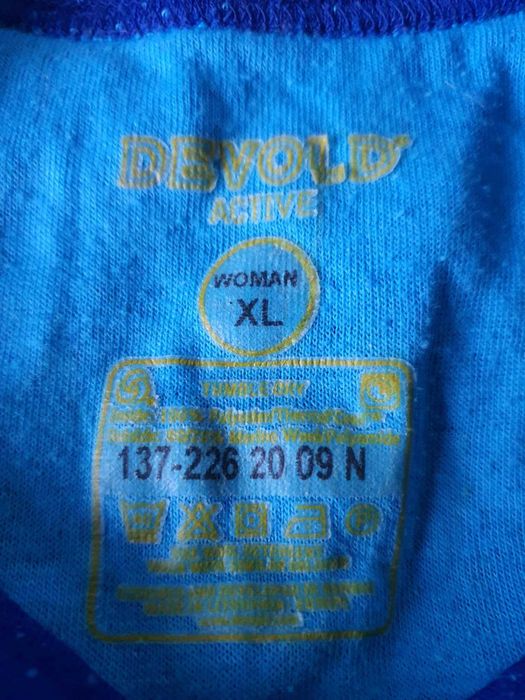 Devold active bluza termoaktywna