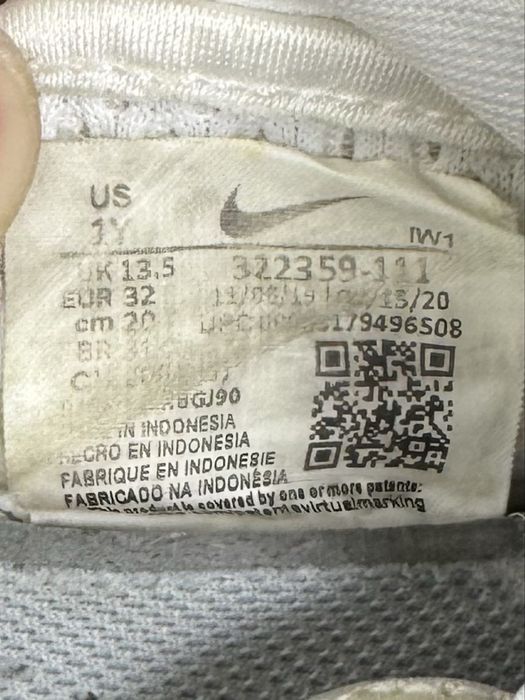 Nike Rift балетки сандали 32 размер детские белые