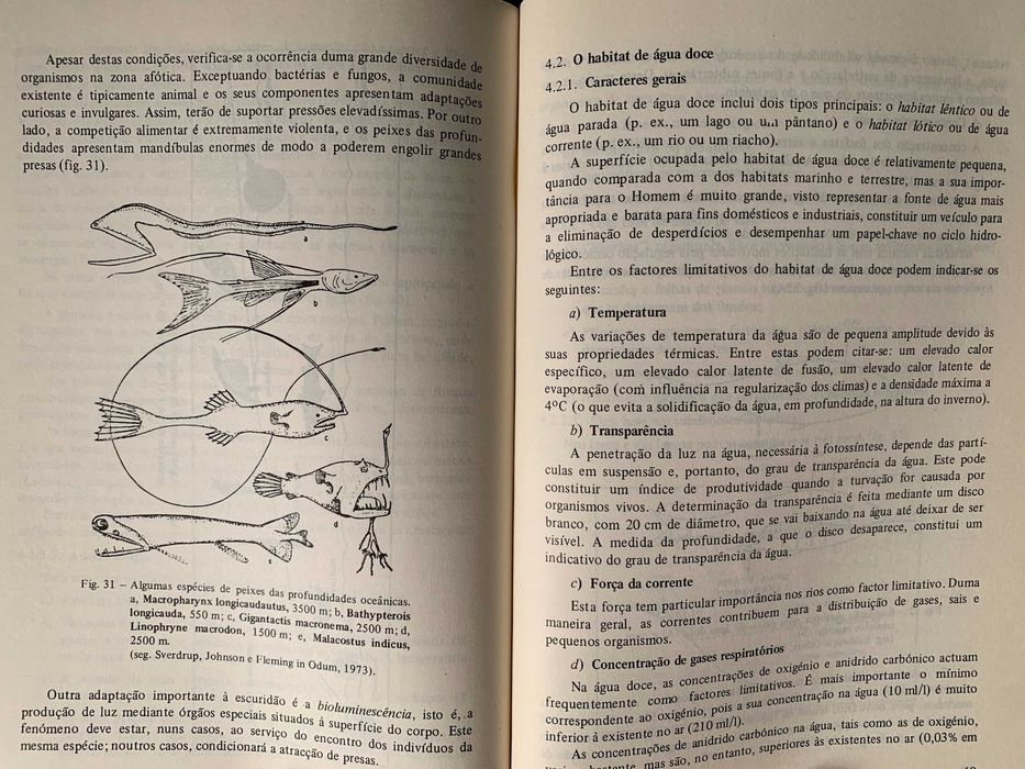 Ecologia: Notas Breves, de Prof. Ferrand de Almeida