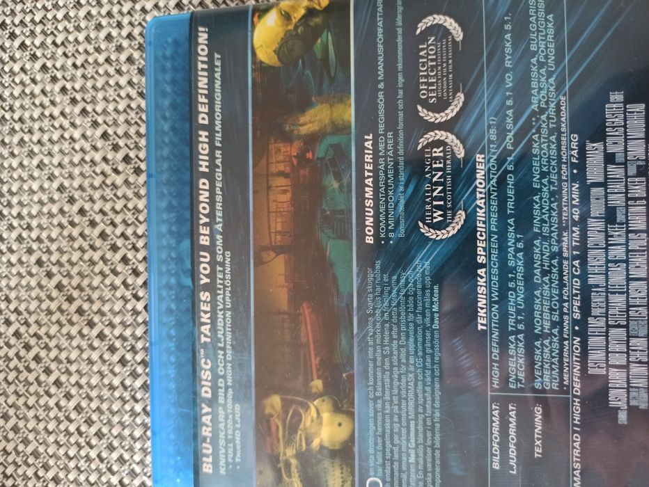 Lustrzana maska blu ray dubbling Polski