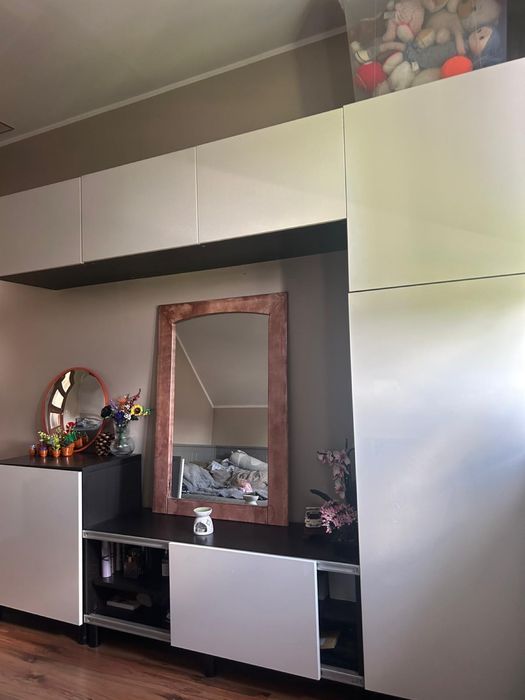 Meble IKEA  biale fronty połysk