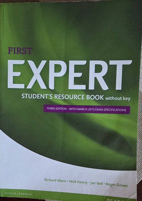 First EXPERT  STUDENT'S RESOURCE BOOK, j. angielski, Kraków