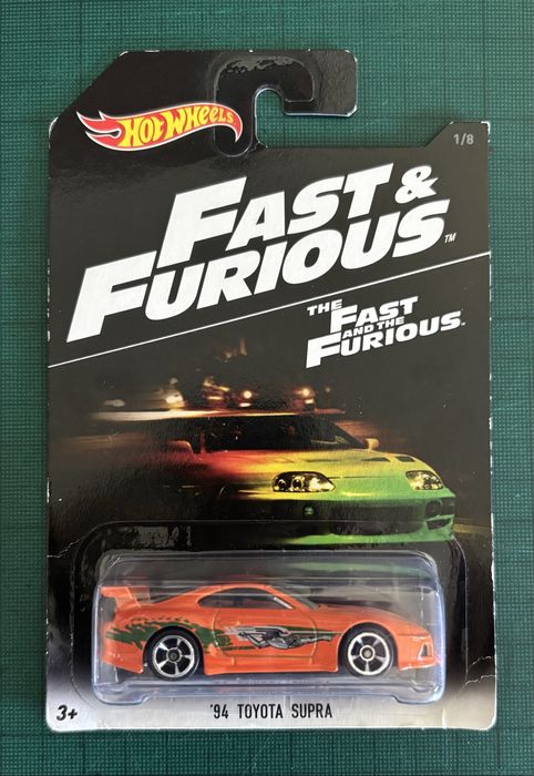 hot wheels fast furious supra - zabawki dla dzieci | OLX Dla