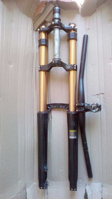 Вилка Zoom DH-680, руль и вынос.