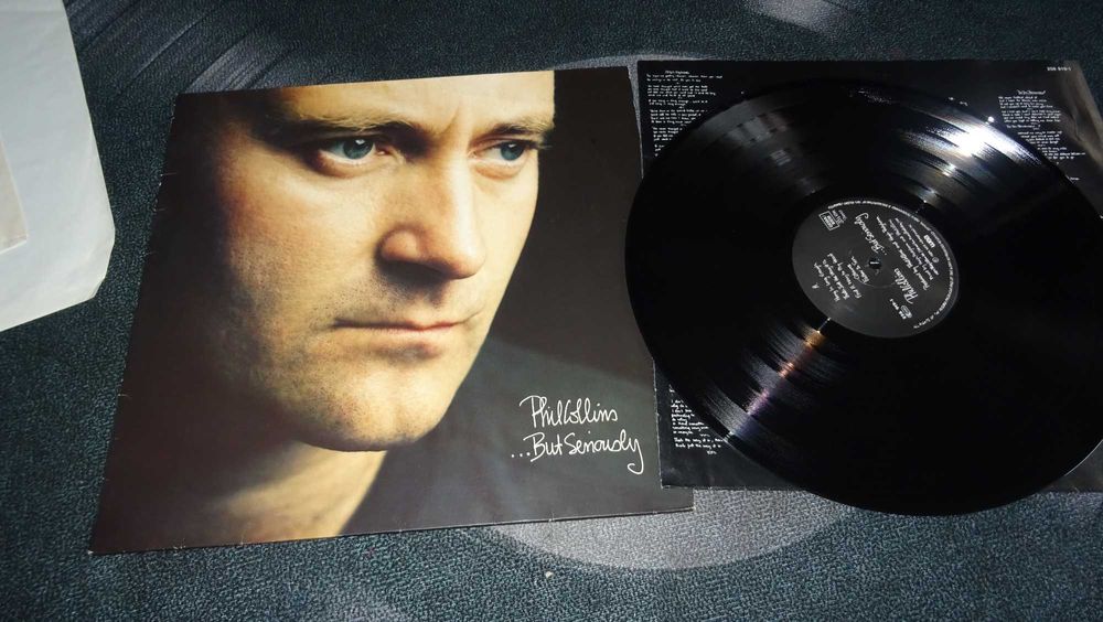 Winyl Phil Collins ...But Seriously 1989 EU stan NM-