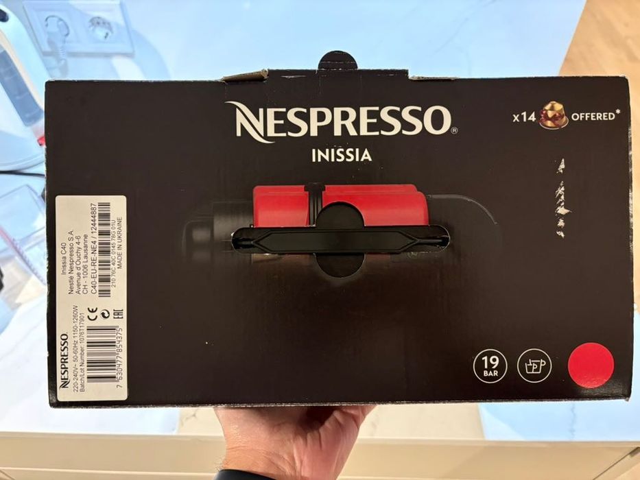 Maquina Nespresso INISSIA Nova