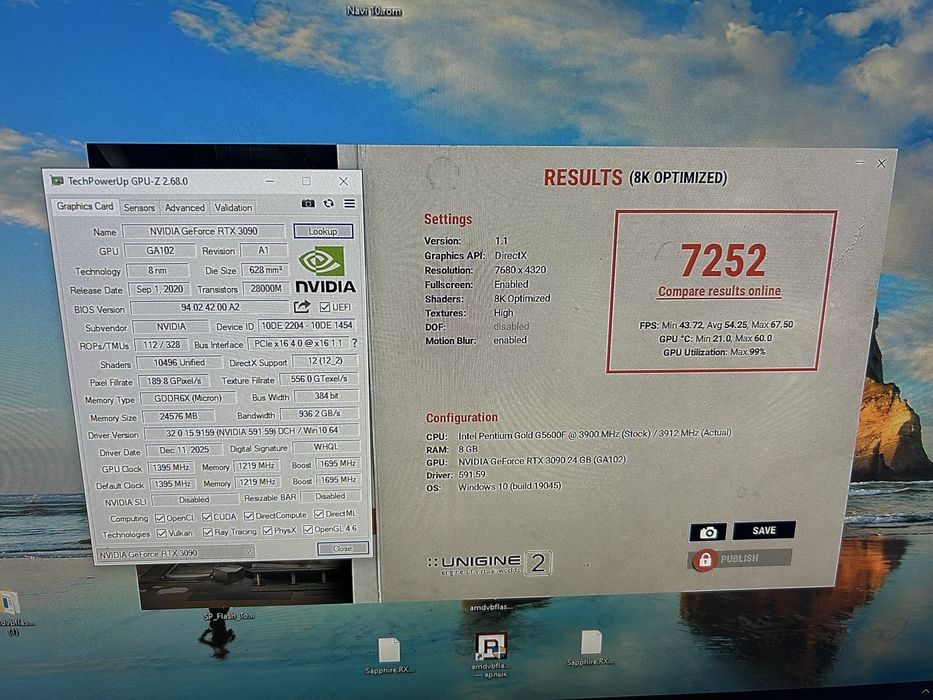 Видеокарта. KFA2  RTX 3090 24gb!