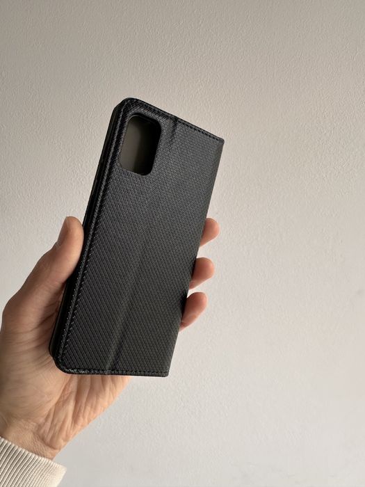 Etui Zamykane czarne do Samsung Galaxy A41
