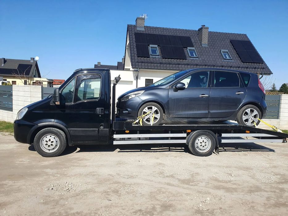 Iveco DAILY 35S12  ŚLICZNE iveco daily AUTOLAWETA pomoc drogowa najazd ALUMINIOWY