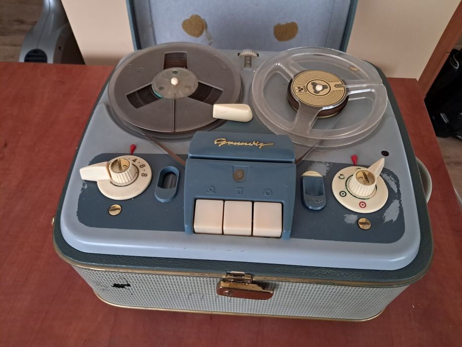 Magnetofon szpulowy retro Grundig