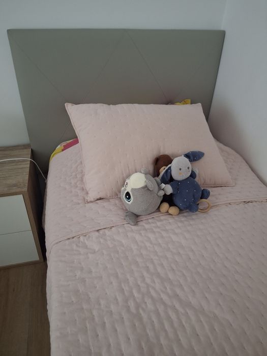 Cabeceira de cama individual