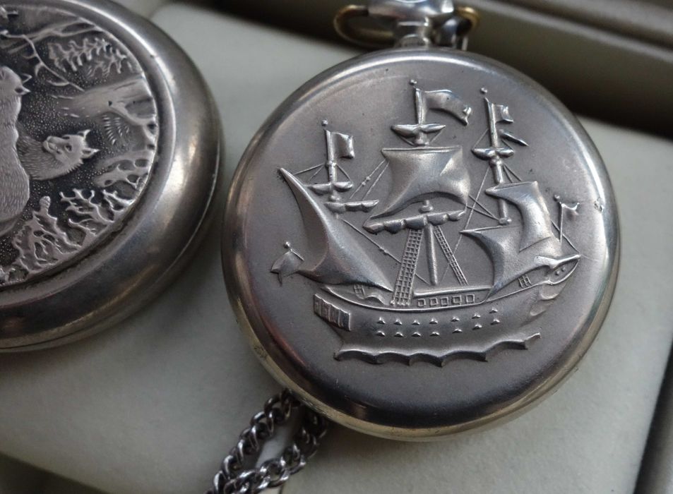 Часы Молния Парусник карманные
