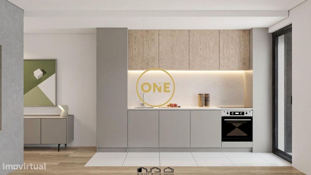 Apartamento T1 em Construção