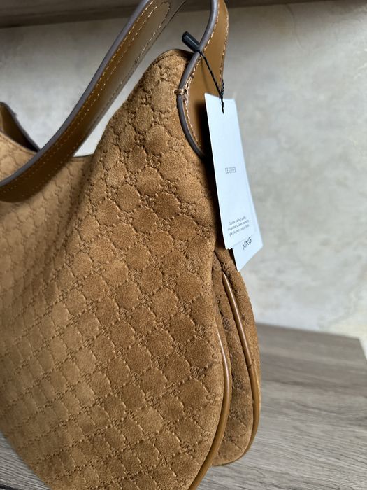 Сумка mango натуральна шкіра!