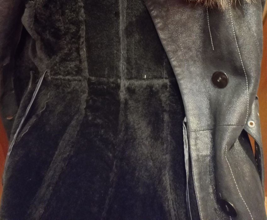 Натуральная дублёнка .