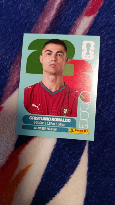 Mbappé e Ronaldo - extra sticker