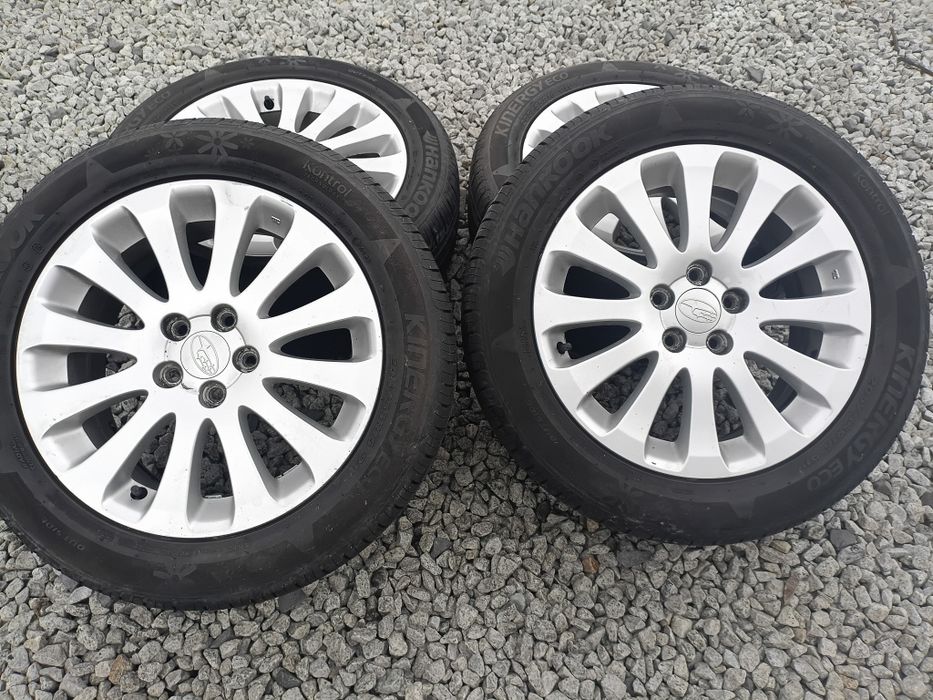 Felgi 16 SUBARU 5x100 z oponami.
